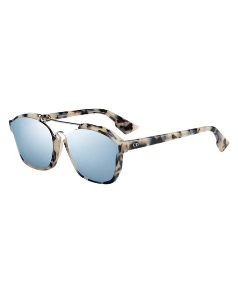 dior square abstract havana sunglasses|Designer Sunglasses for Women .